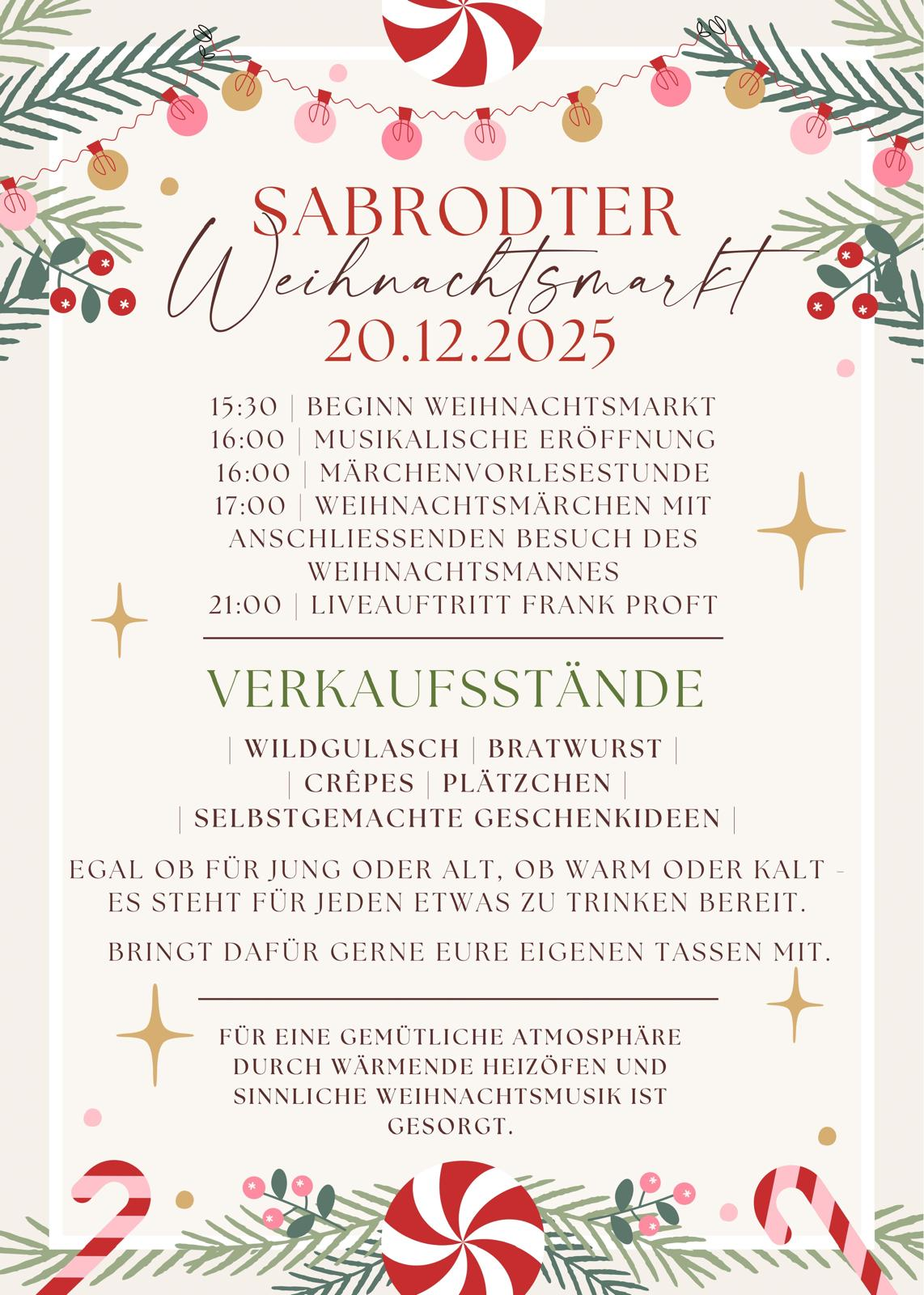 Sabrodt Weihnachtsmarkt